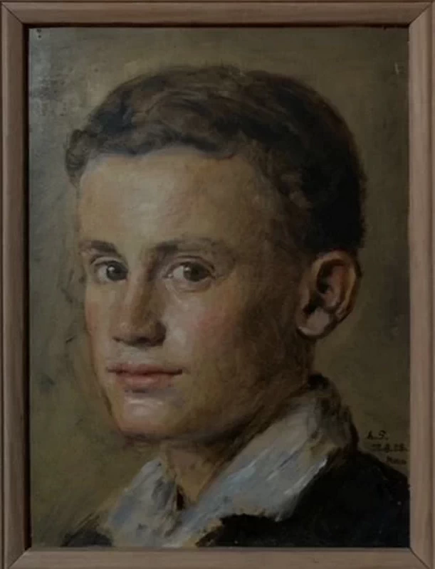 Ritratto di Martin Schwarzschild, nipote dell'artista
